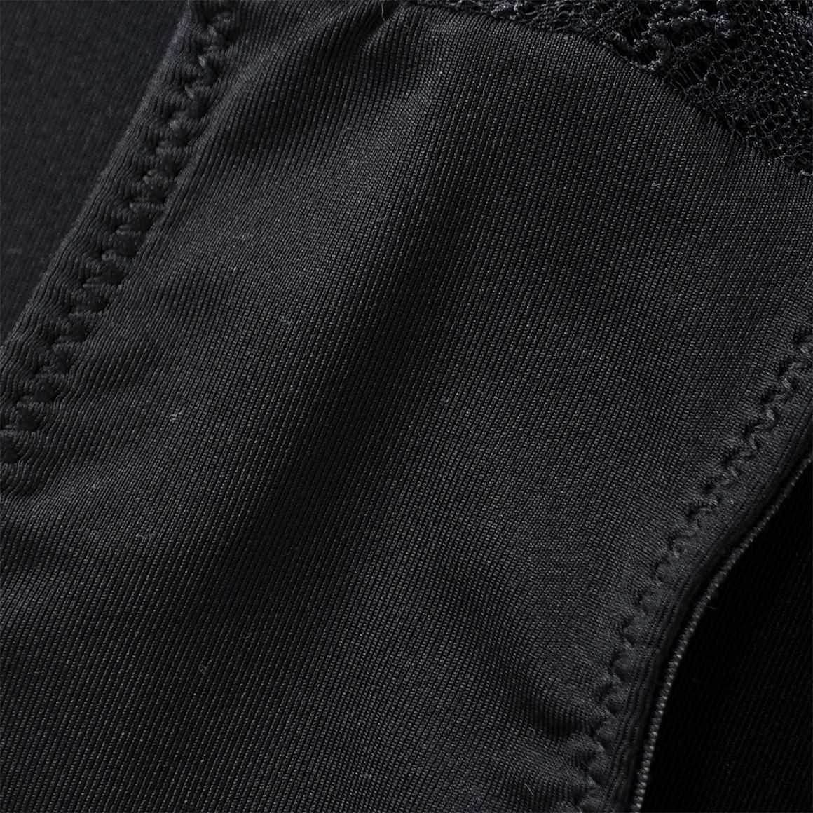 2 dames microvezelslips met kant