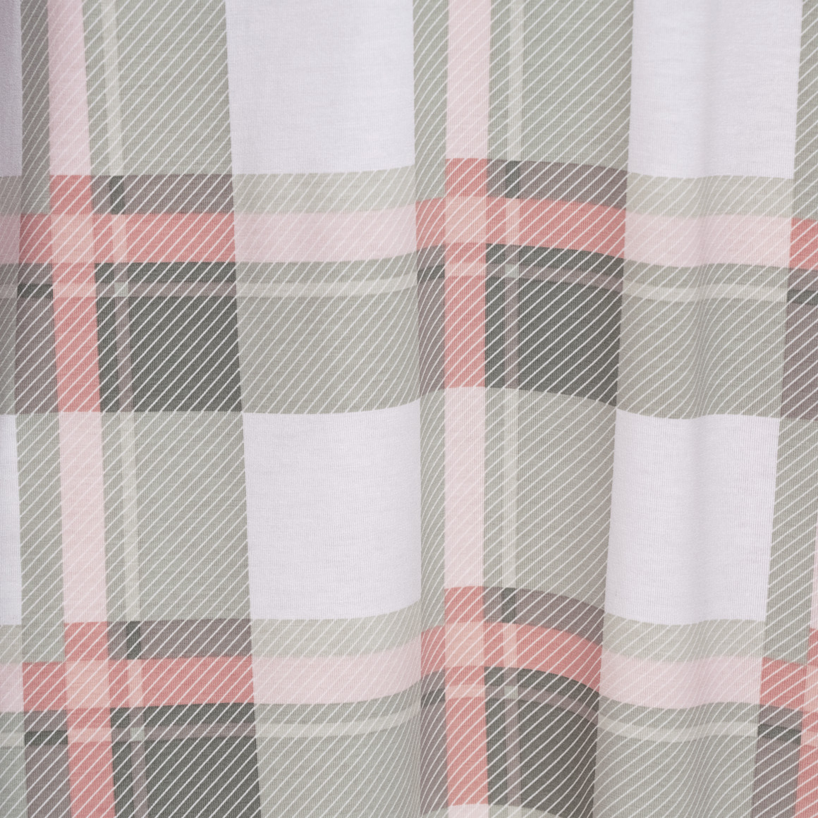 Nachthemd met ruitjespatroon