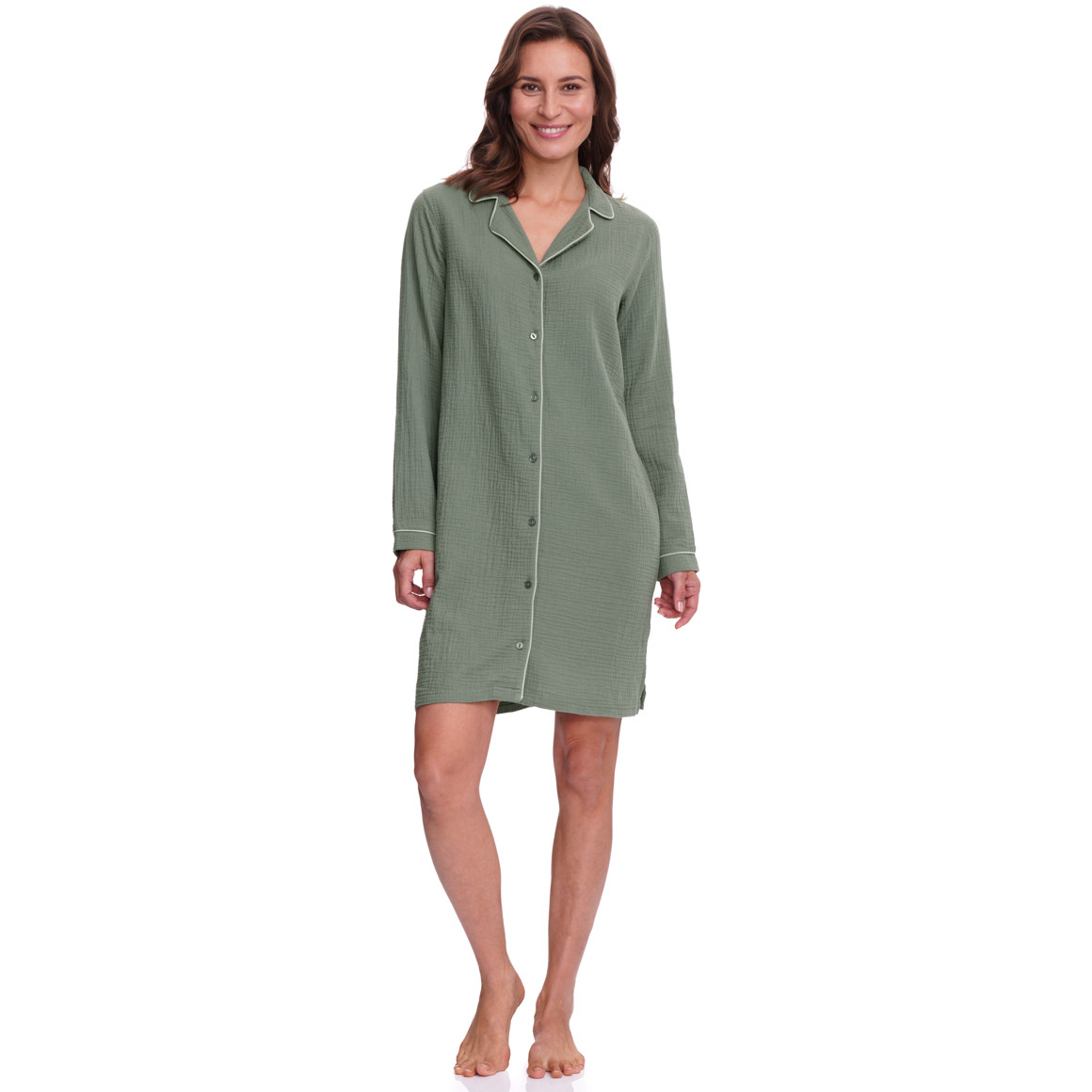 Dames nachthemd van mousseline