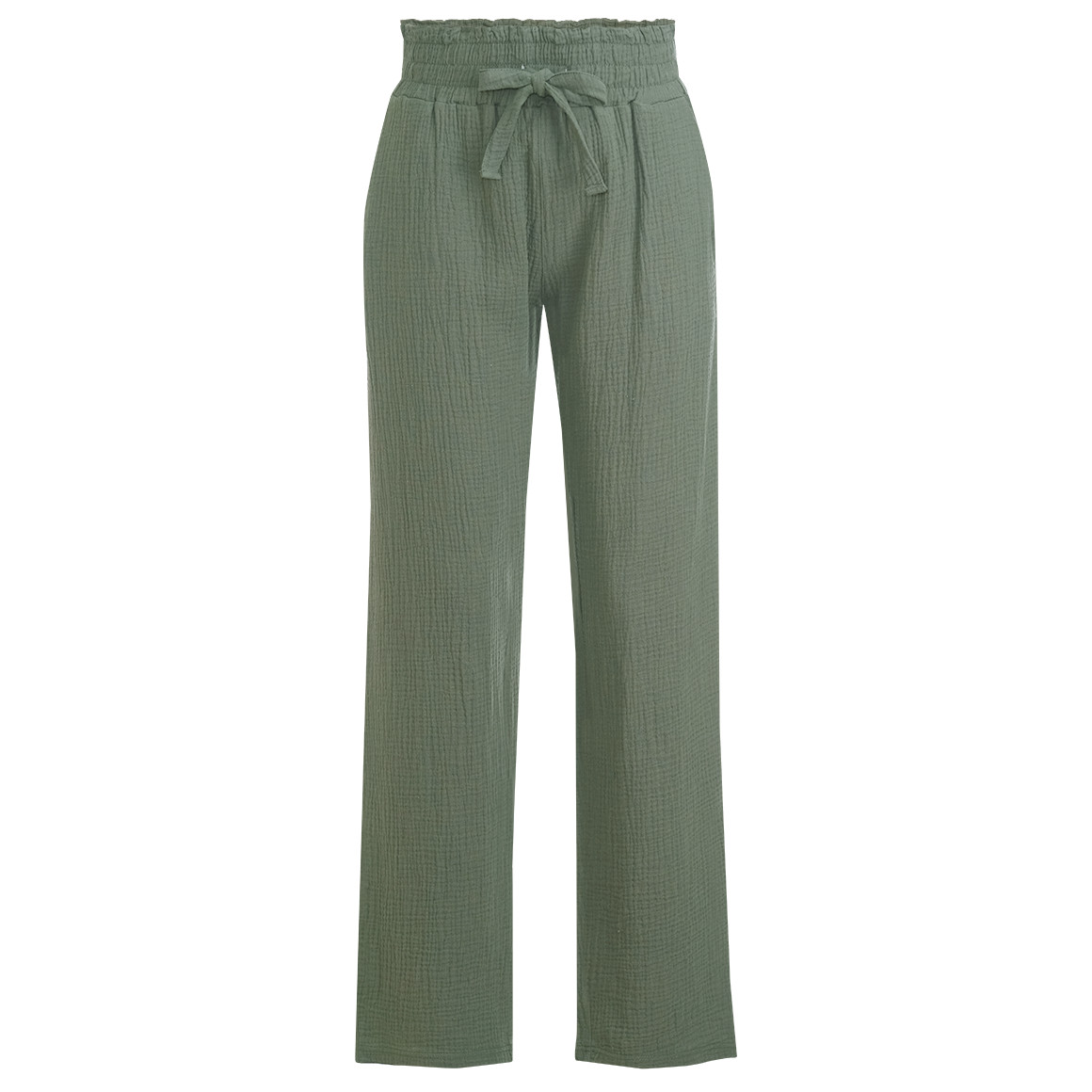 Damen Musselin-Schlafhose aus Baumwolle