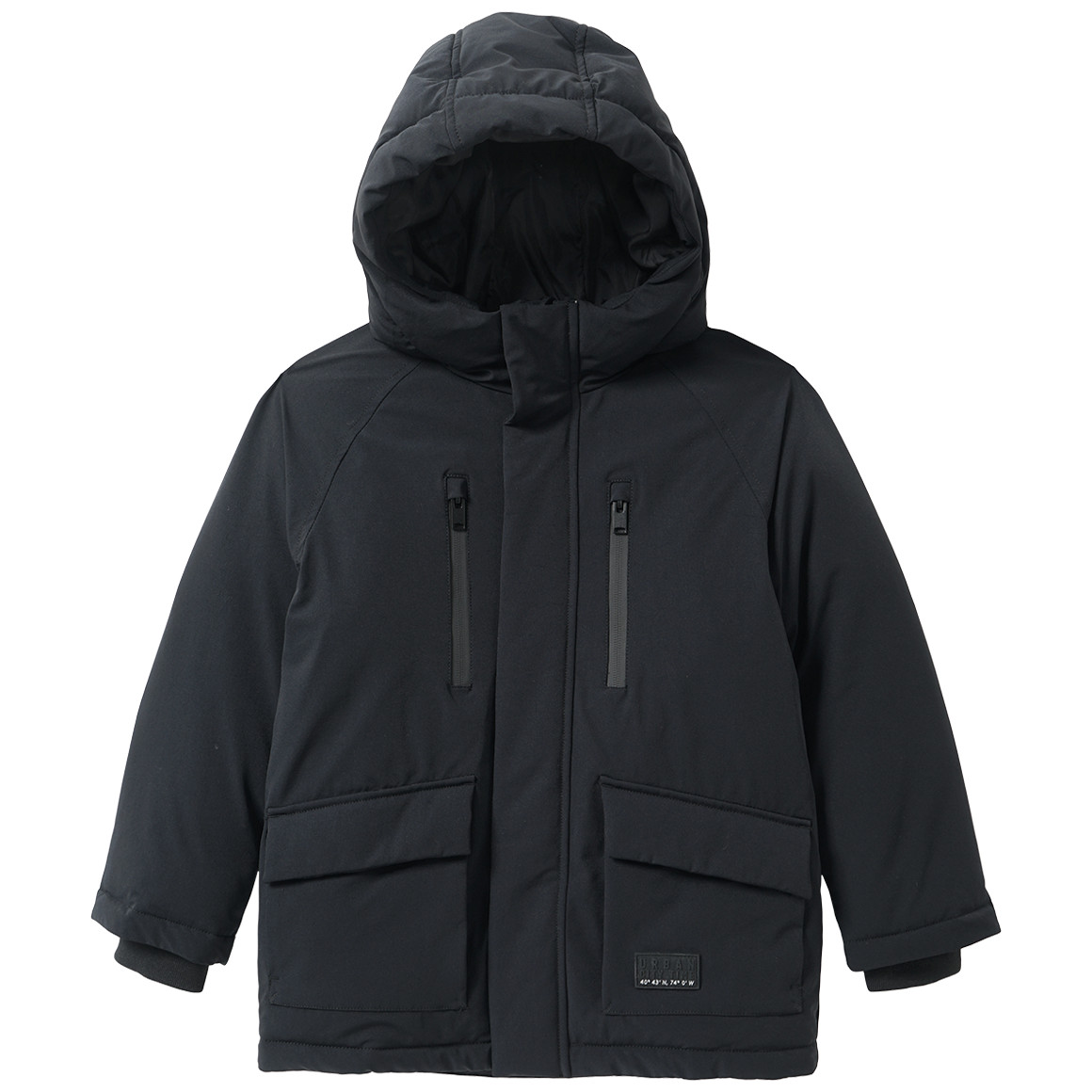 Jongens parka met capuchon