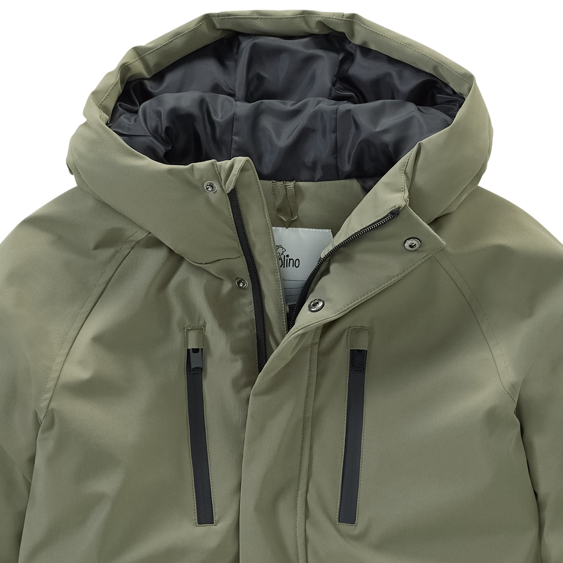Jongens parka met capuchon