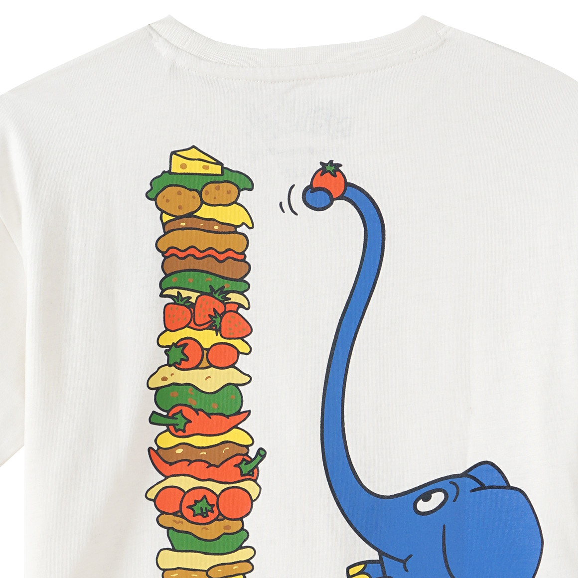 Die Maus T-Shirt mit Rücken-Print