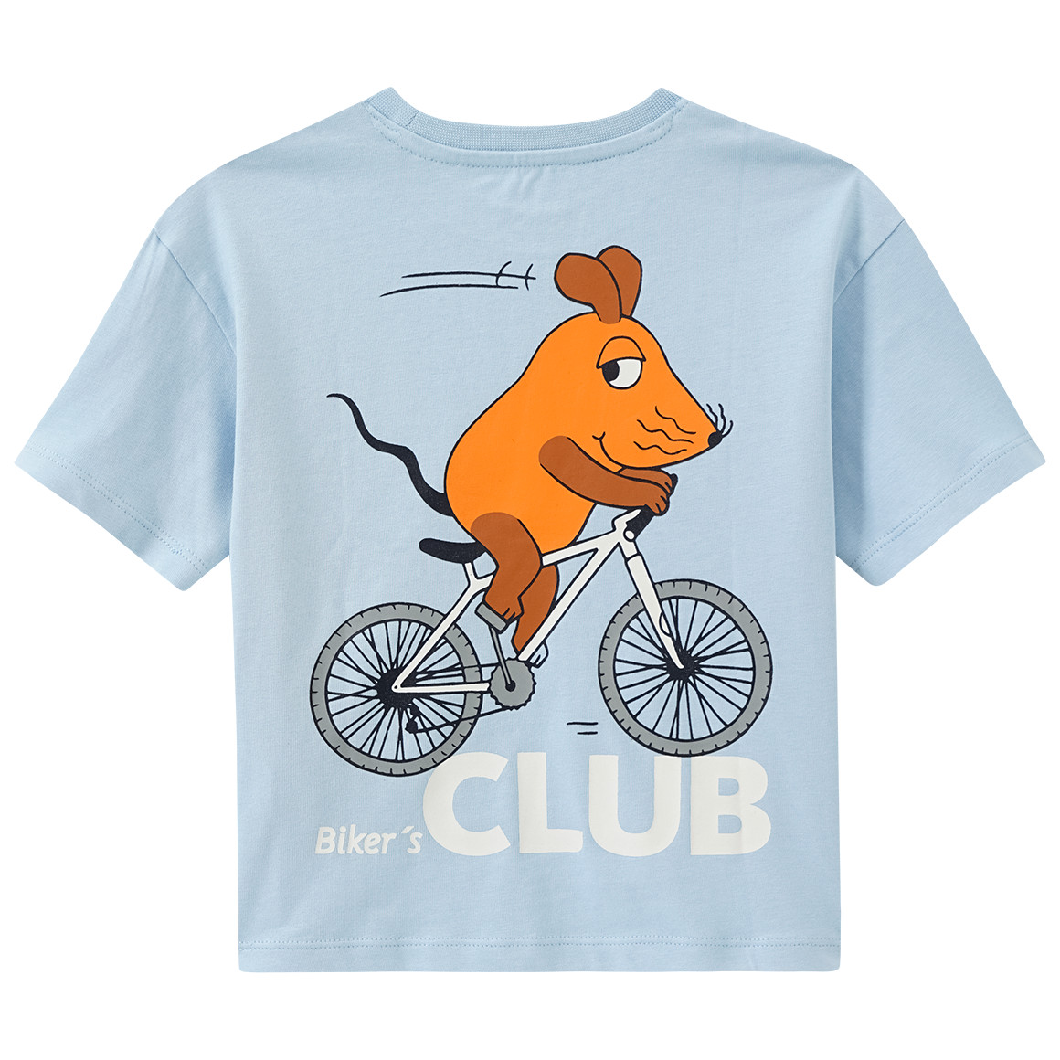 Die Maus T-Shirt mit Rücken-Print