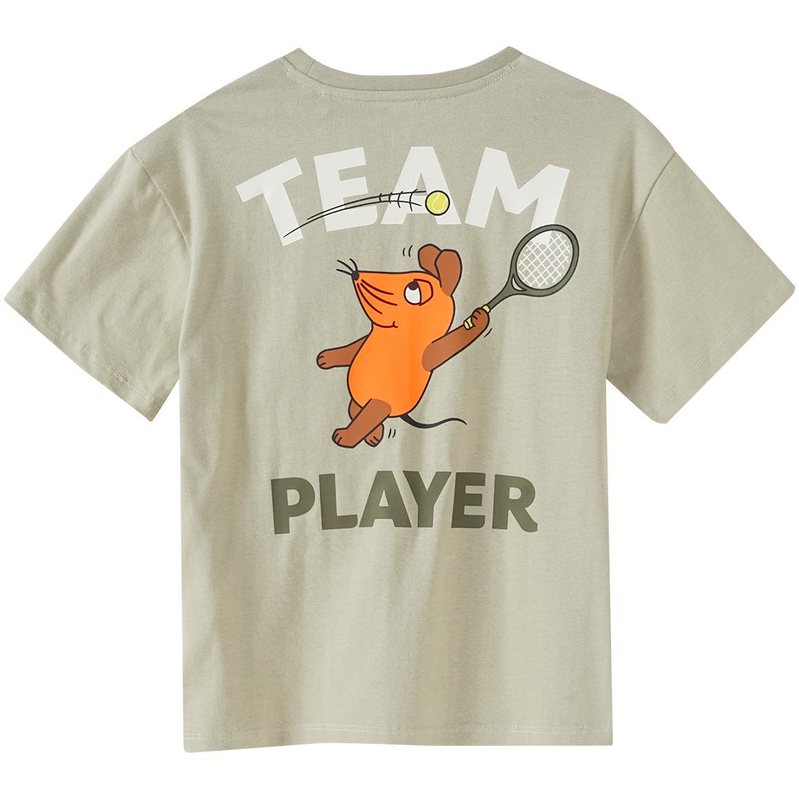 Die Maus T-Shirt mit Rücken-Print