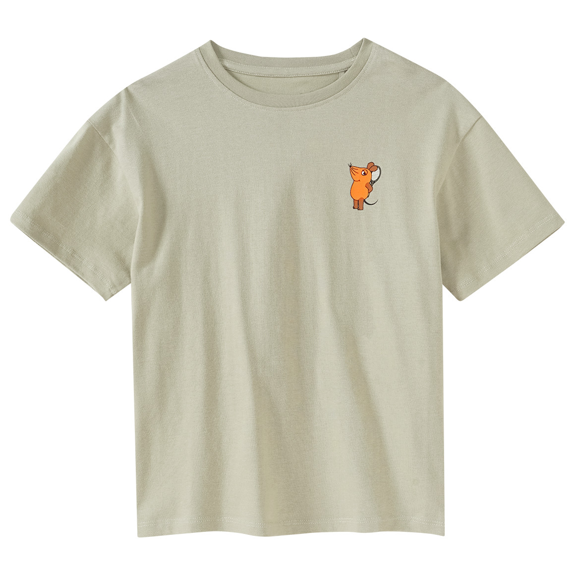 Die Maus T-Shirt mit Rücken-Print