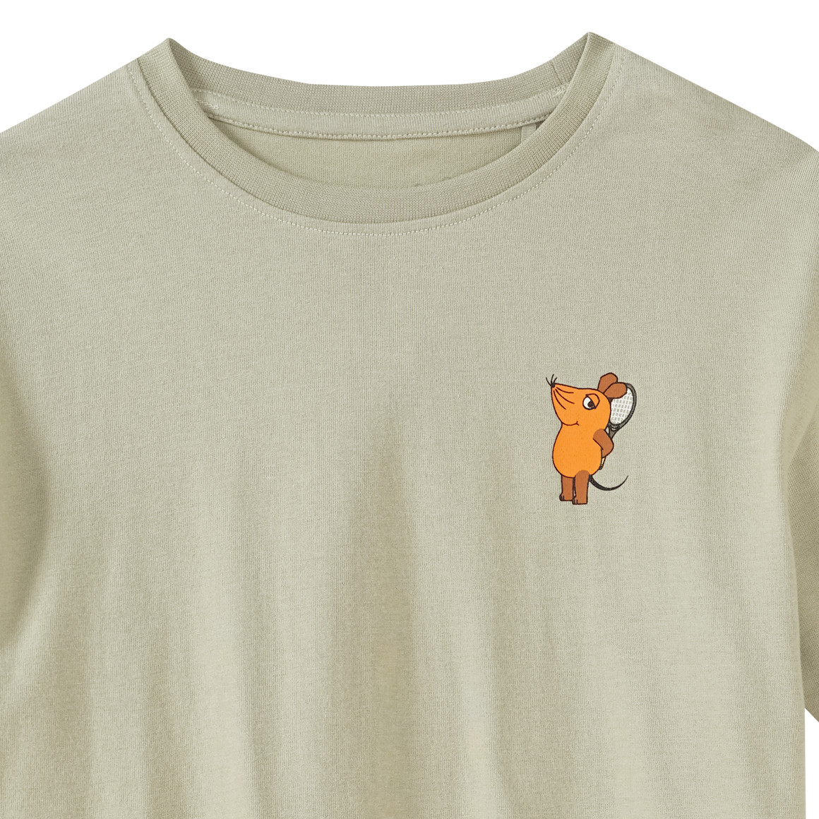Die Maus T-Shirt mit Rücken-Print
