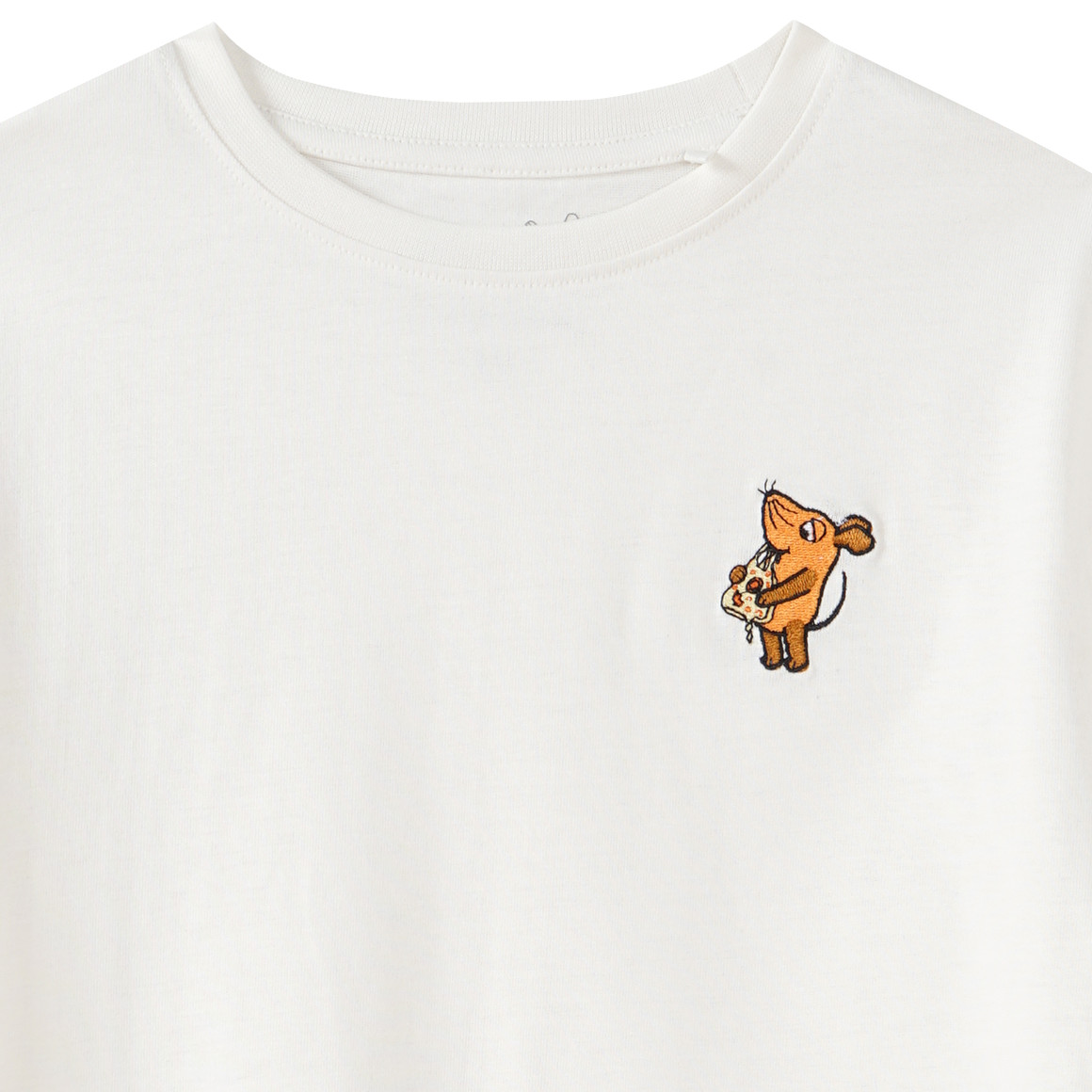 Die Maus T-Shirt mit Stickerei