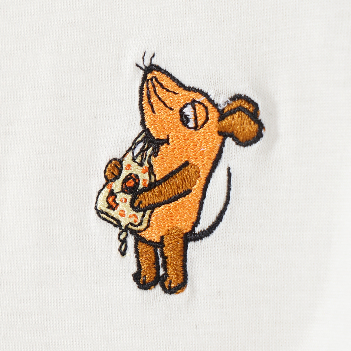Die Maus T-Shirt mit Stickerei