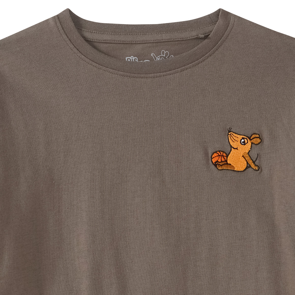 Die Maus T-Shirt mit Stickerei