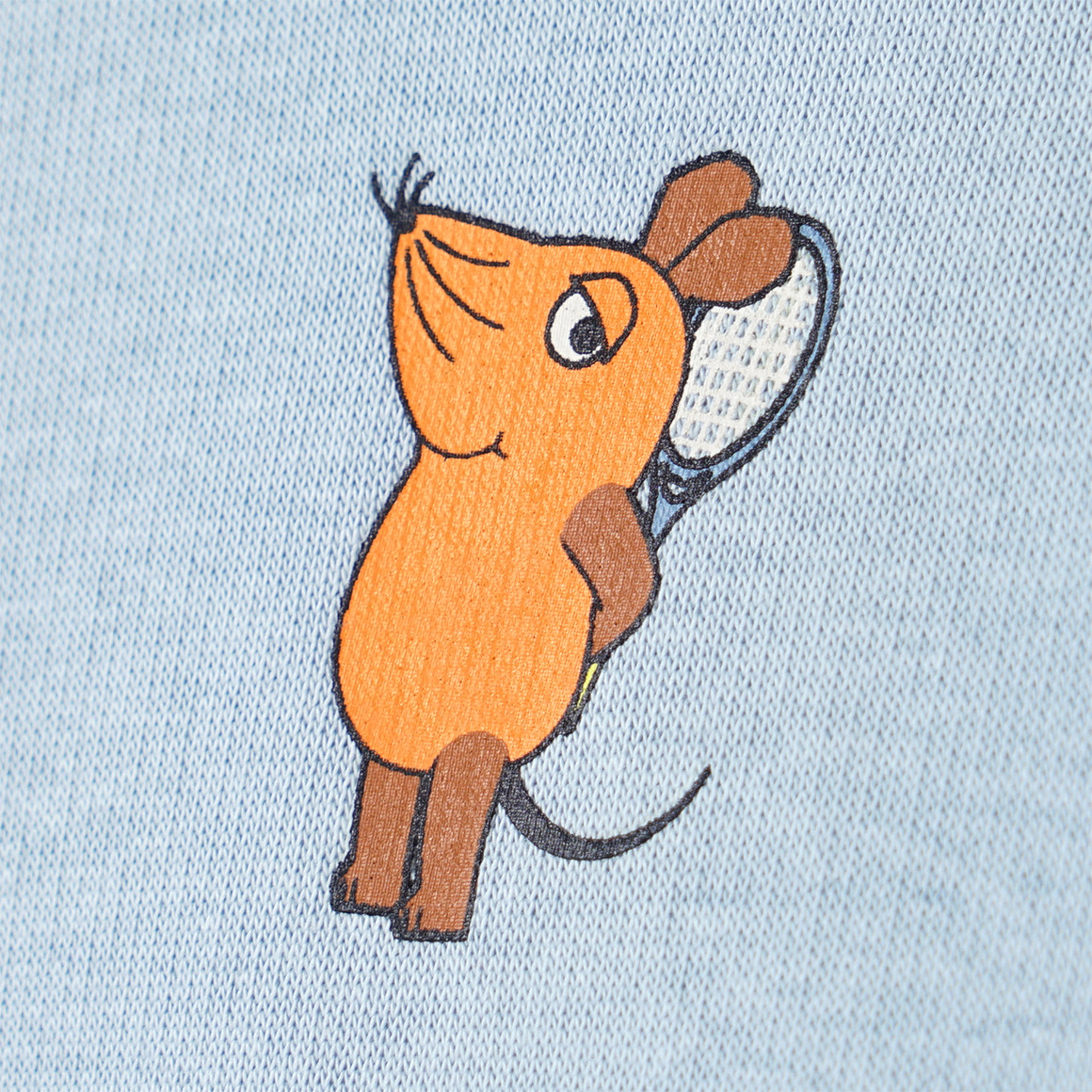 Die Maus Sweatshirt mit Rücken-Print