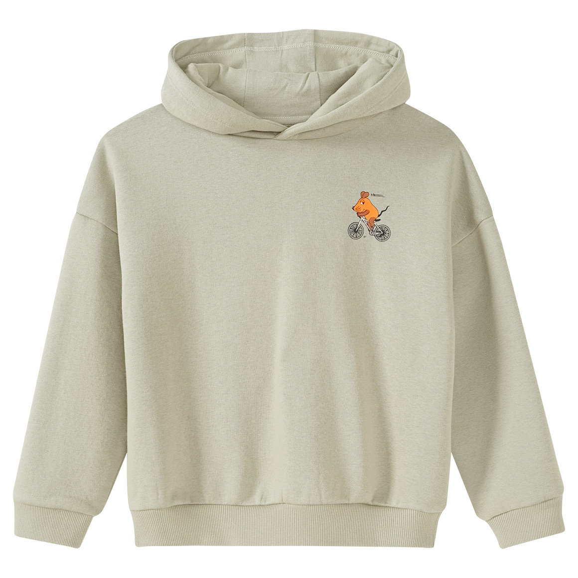 Die Maus Hoodie mit Rücken-Print