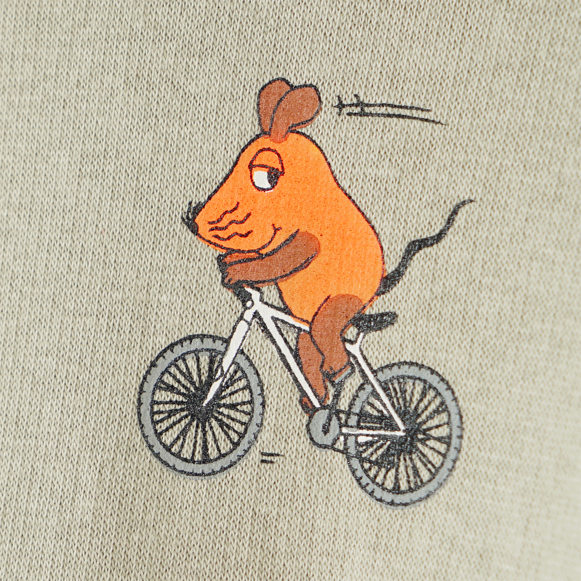 Die Maus Hoodie mit Rücken-Print
