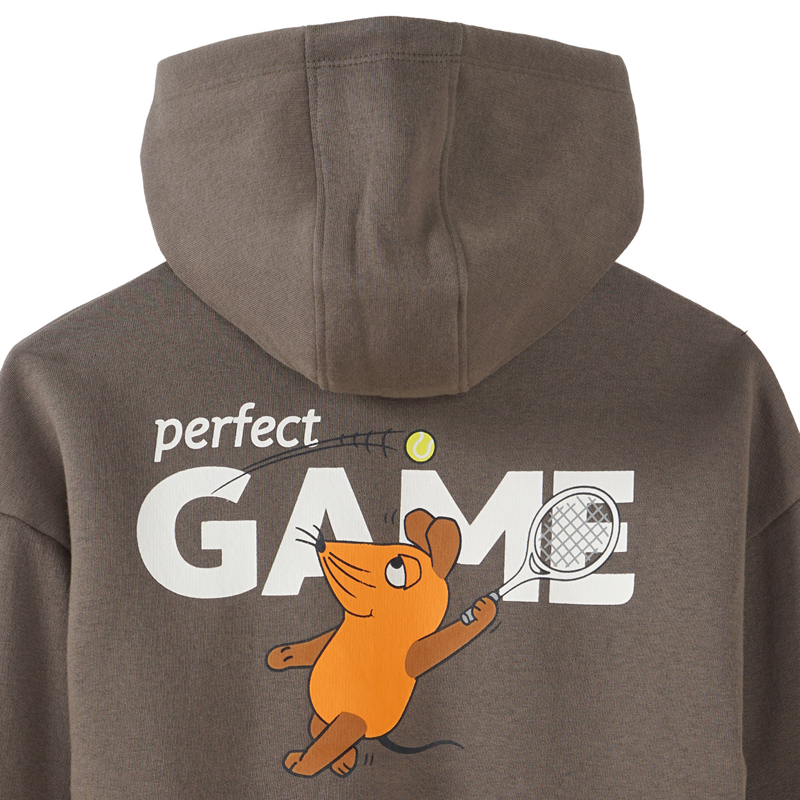 Die Maus Hoodie mit Rücken-Print
