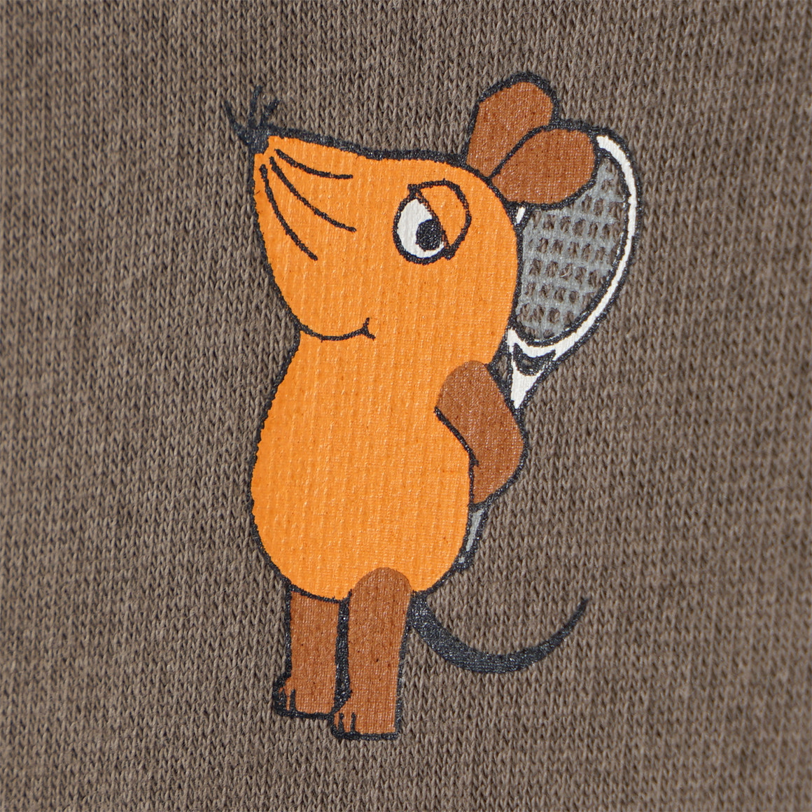 Die Maus Hoodie mit Rücken-Print