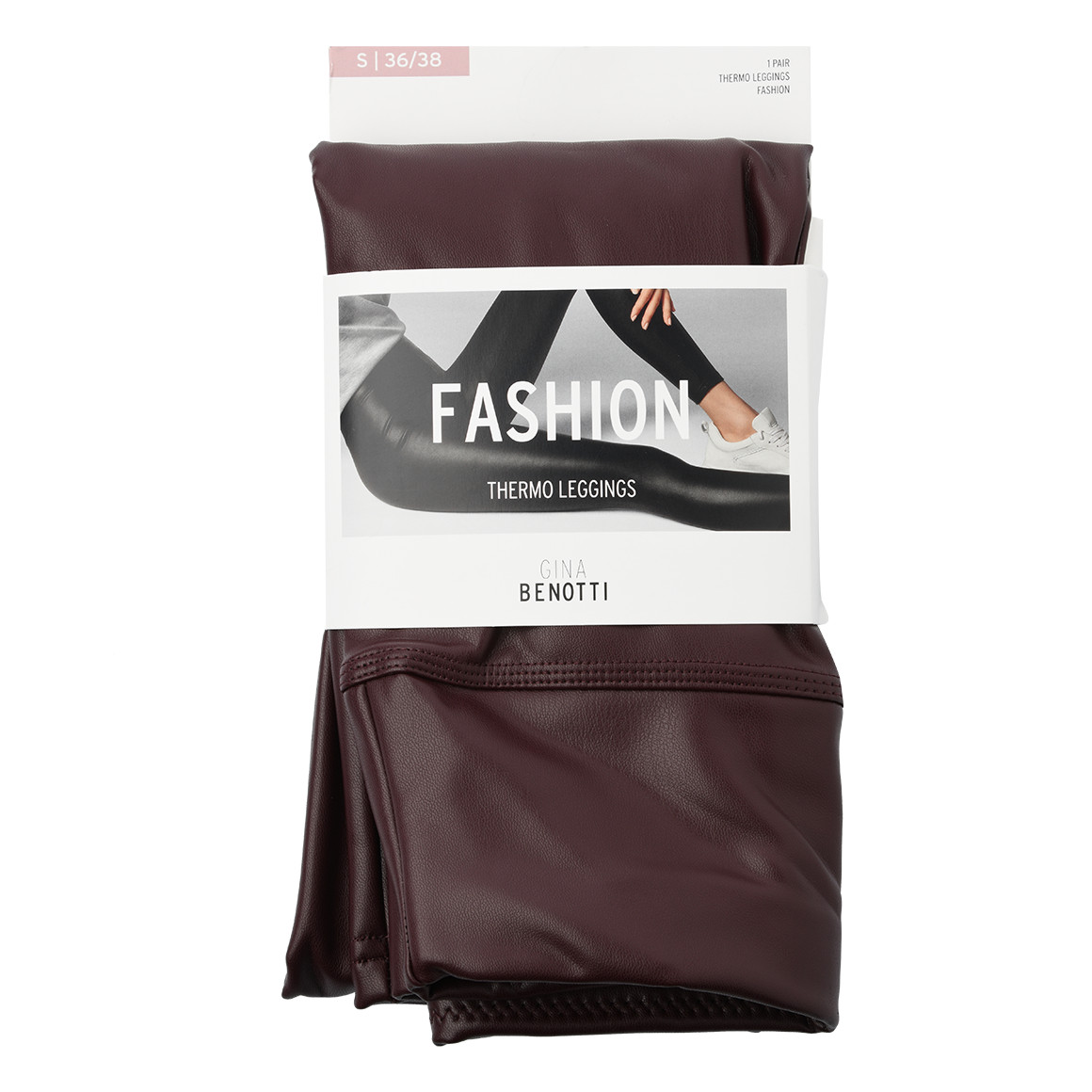 Dames Leggings in lederlook