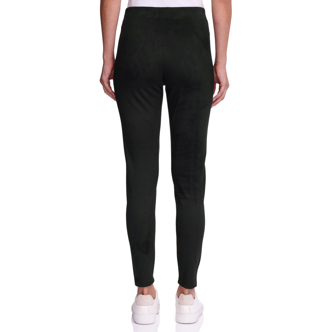 Dames leggings in suède look