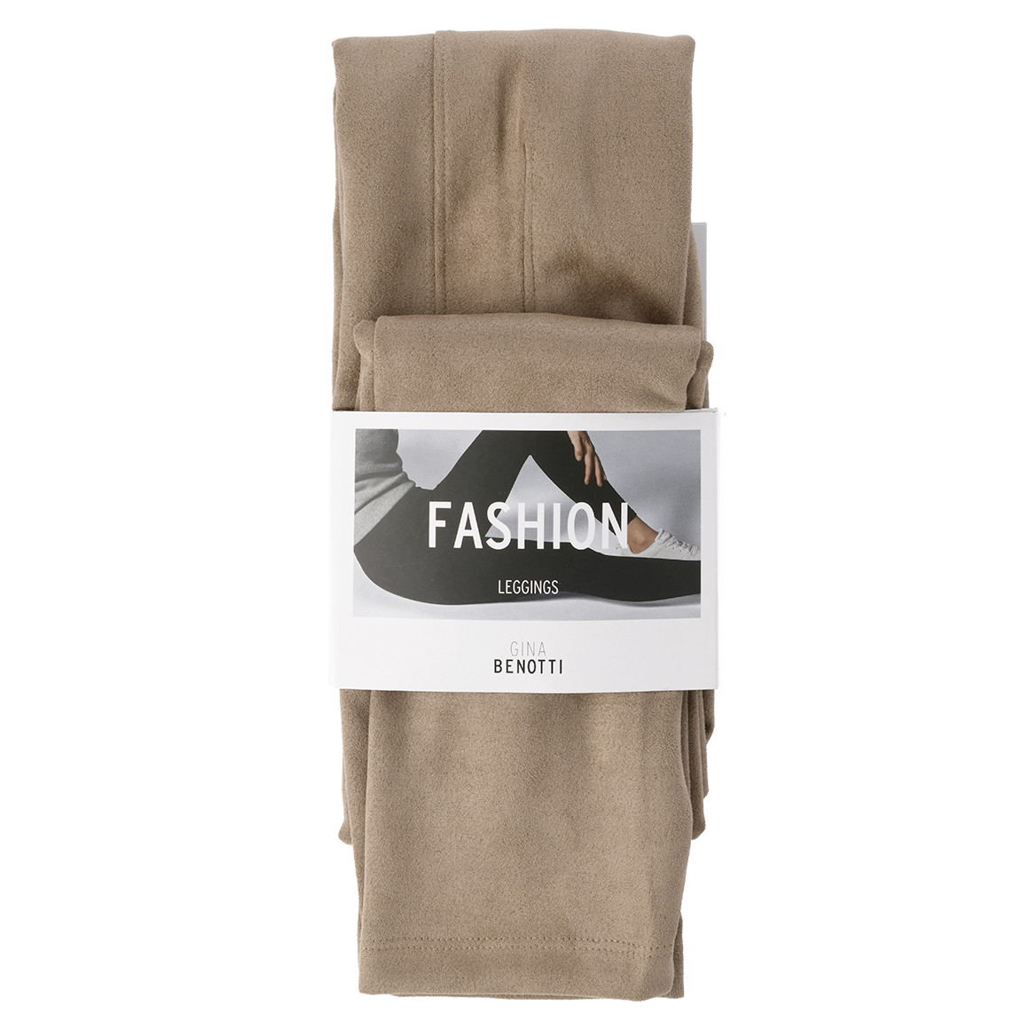 Damen Leggings in Wildleder-Optik