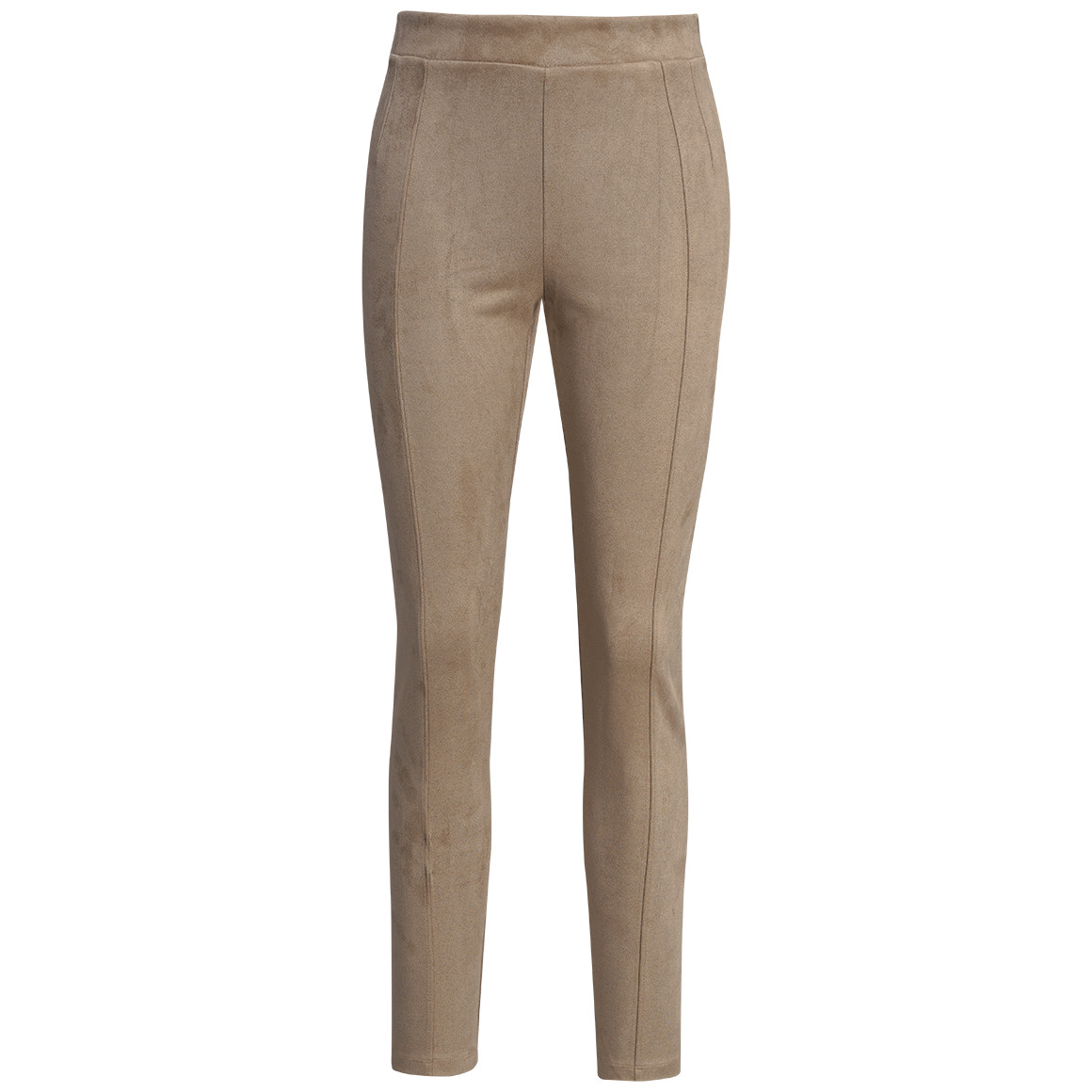 Damen Leggings in Wildleder-Optik