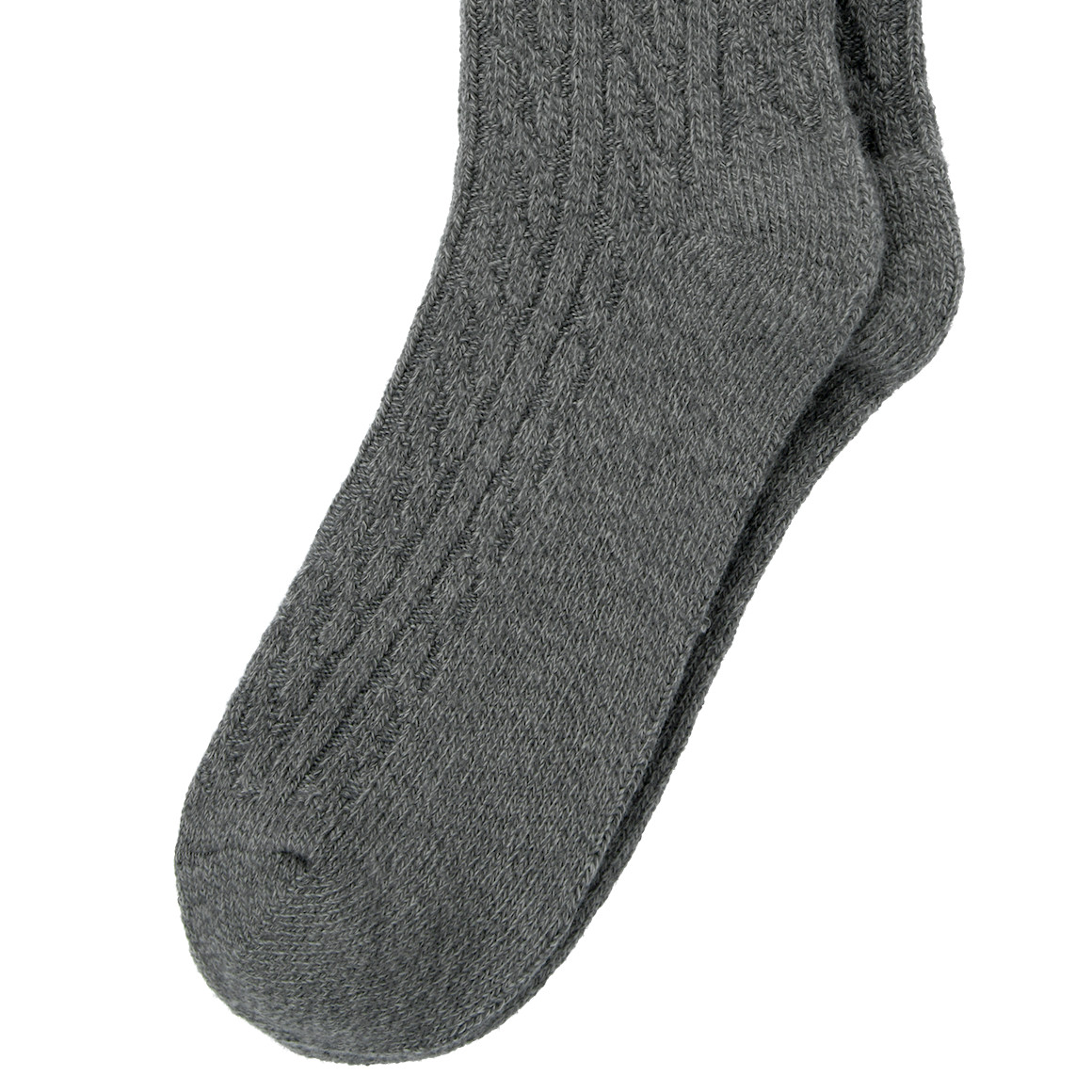 1 Paar Herren Socken mit Zopf-Muster