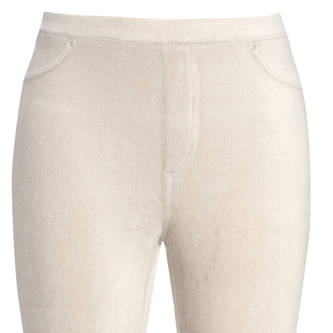 Dames leggings van fijn ribfluweel