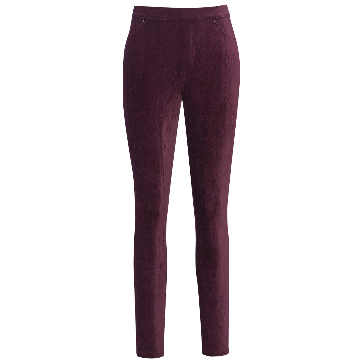 Dames leggings van fijn ribfluweel