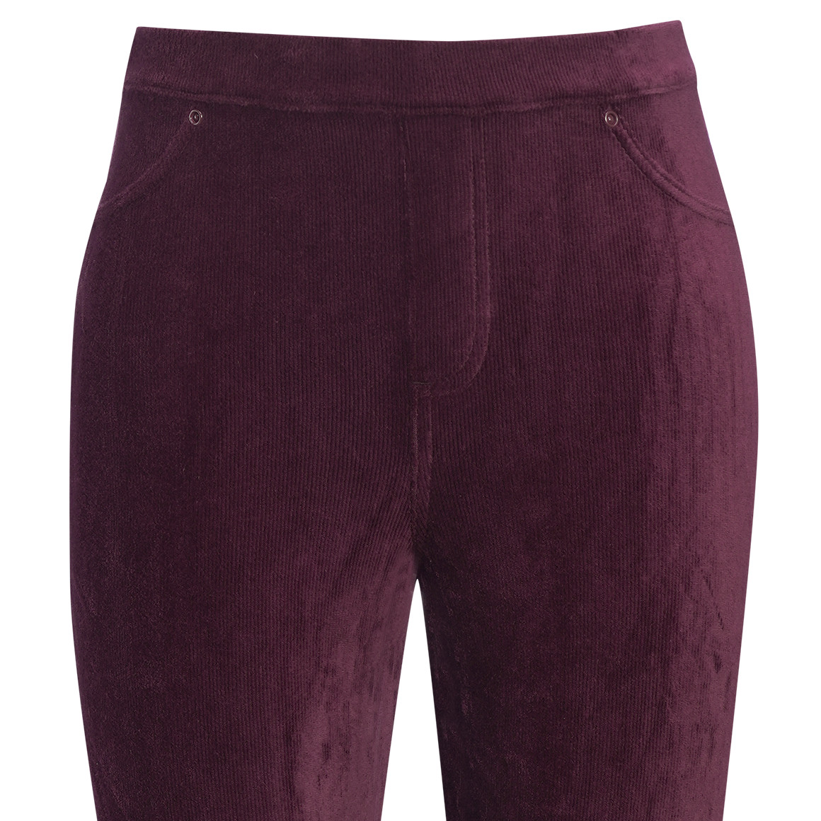 Dames leggings van fijn ribfluweel