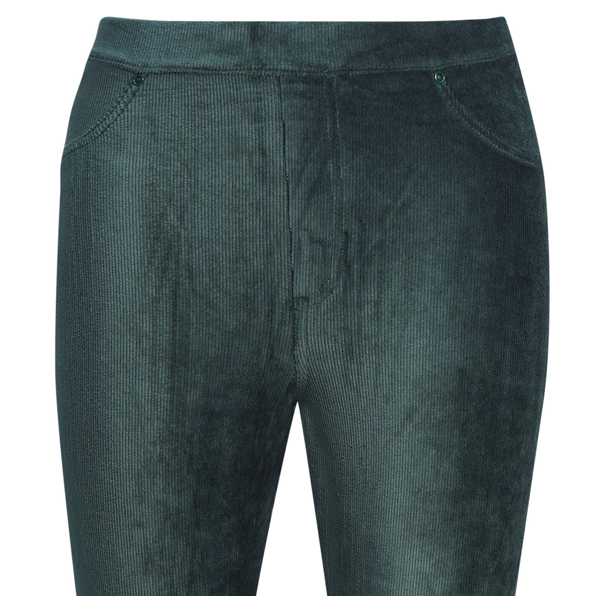 Dames leggings van fijn ribfluweel