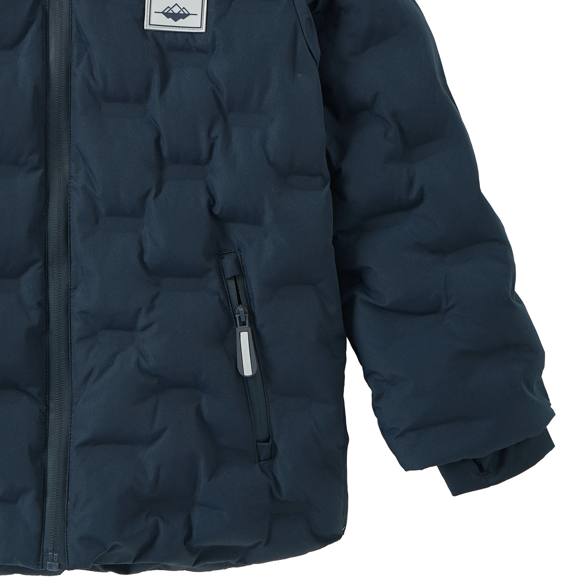 Jongens' sneeuwjas met capuchon