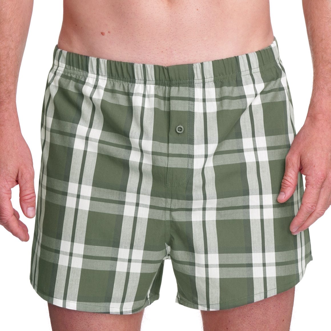 Herren Boxershorts mit Karo-Muster