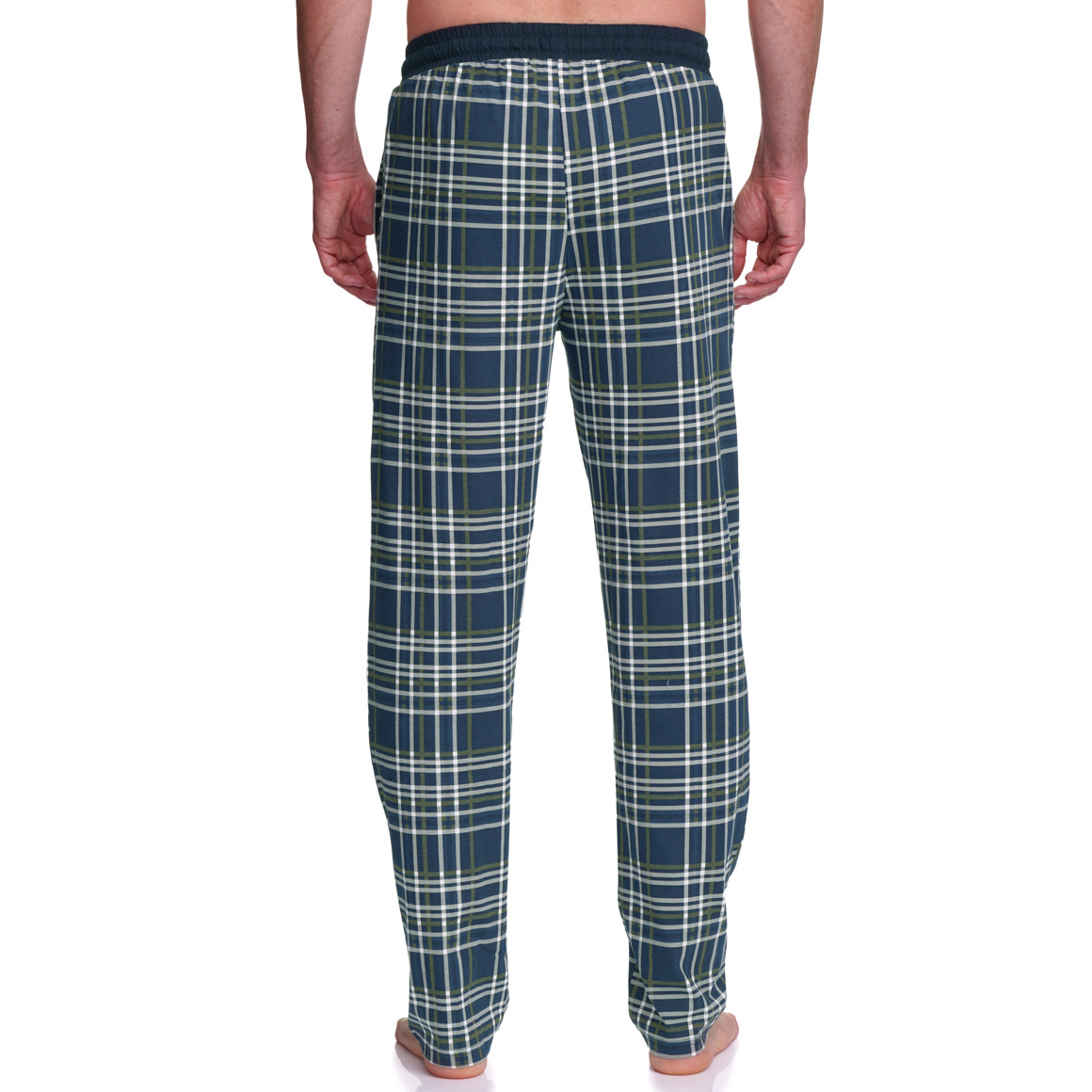 Heren-slaapbroek met ruitjespatroon