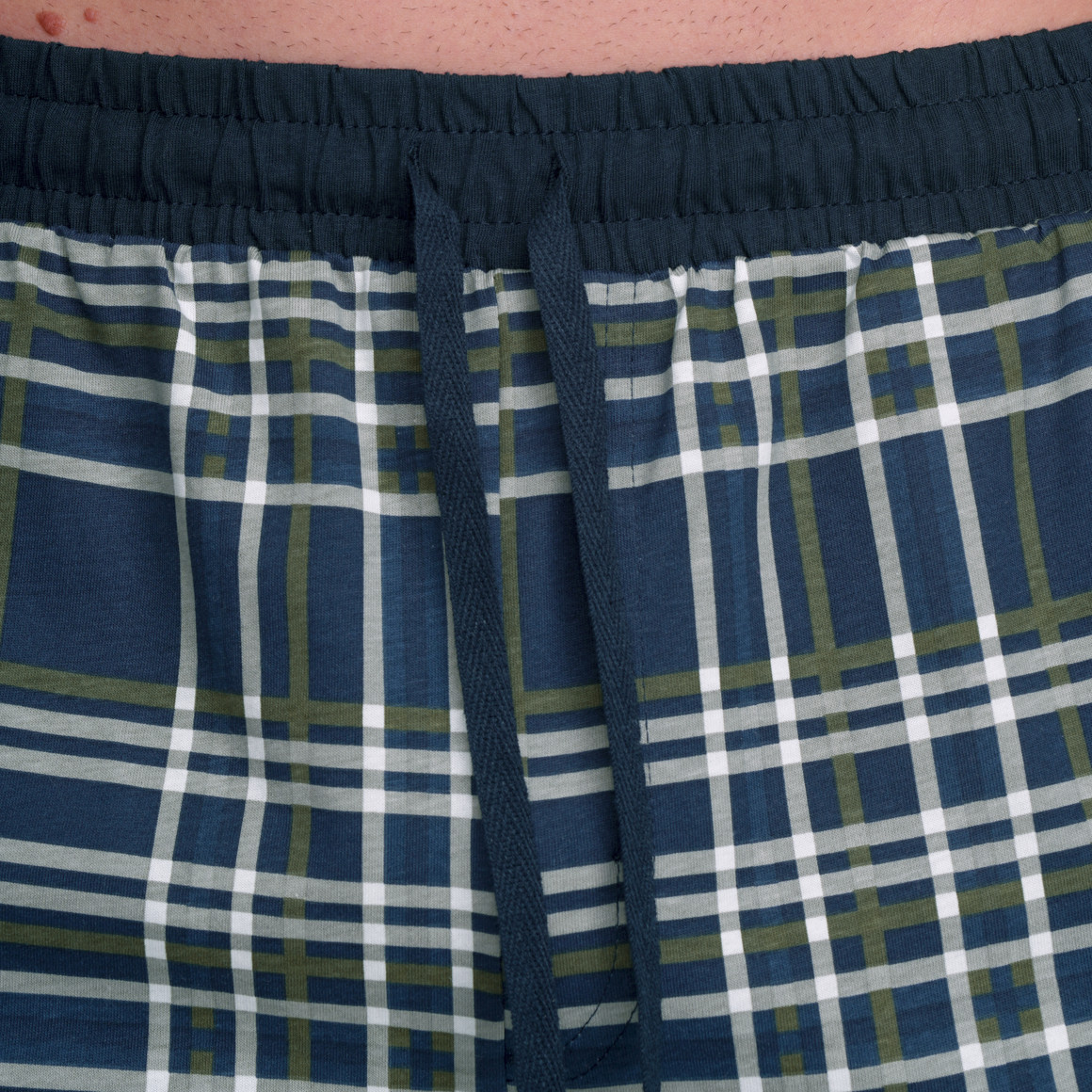 Heren-slaapbroek met ruitjespatroon