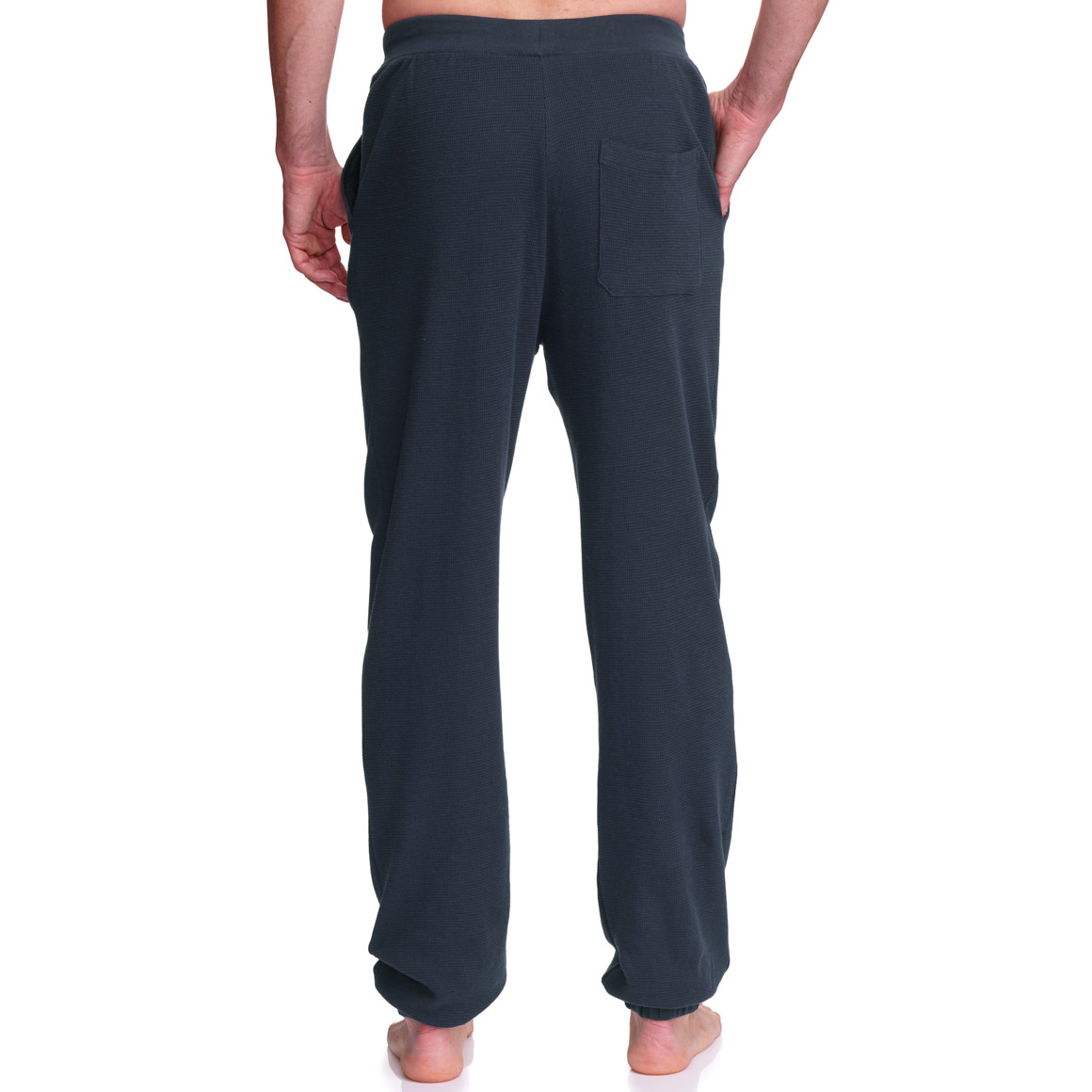 Herenslaapbroek met structuurmateriaal