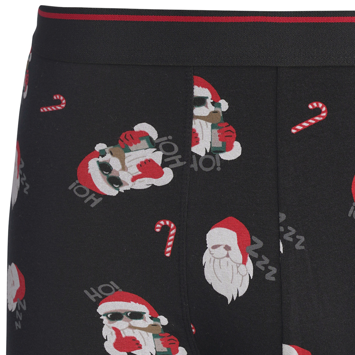 Herren Retroshorts mit Weihnachts-Allover