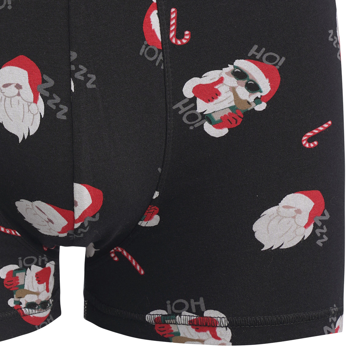 Herren Retroshorts mit Weihnachts-Allover