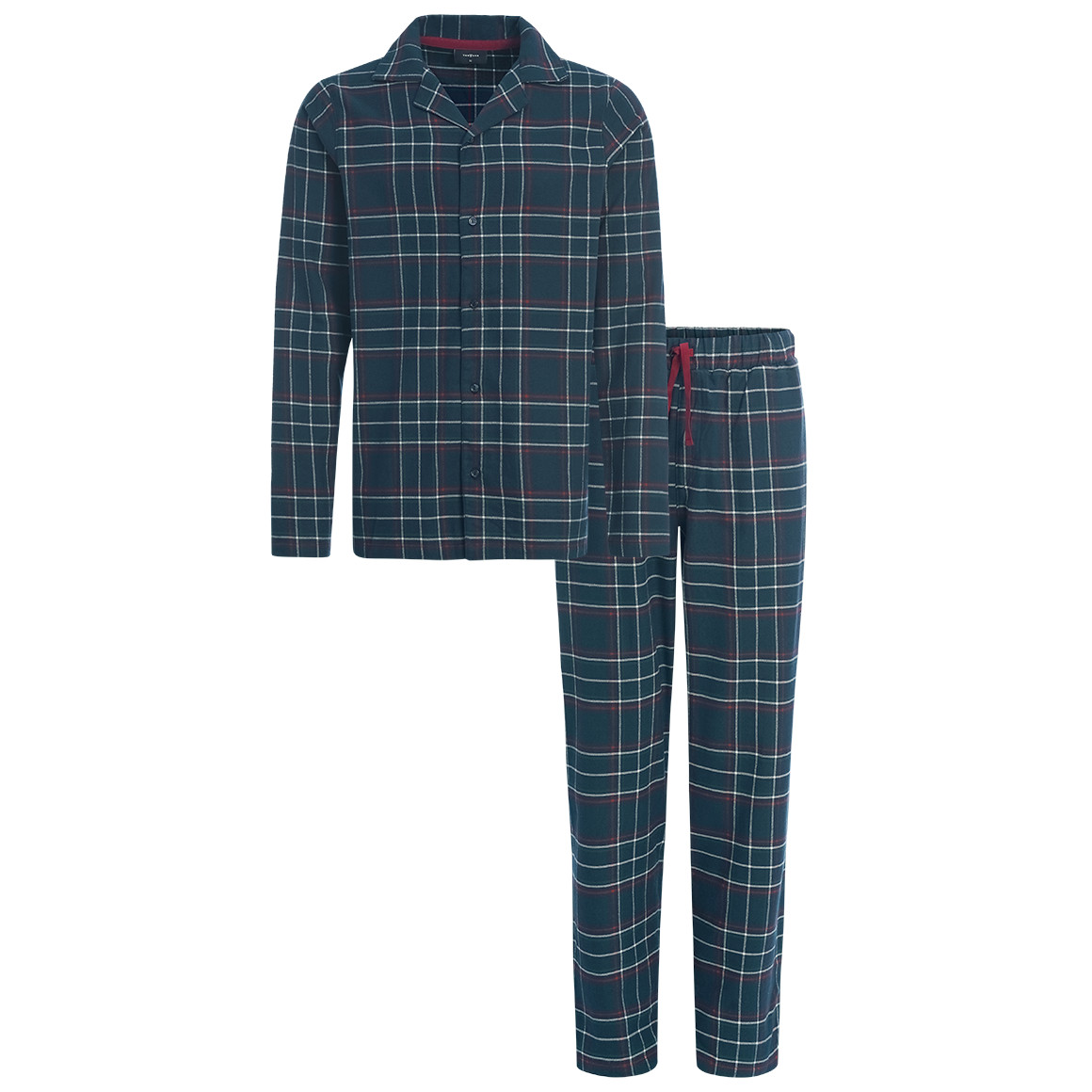Herren Schlafanzug mit Karo-Muster