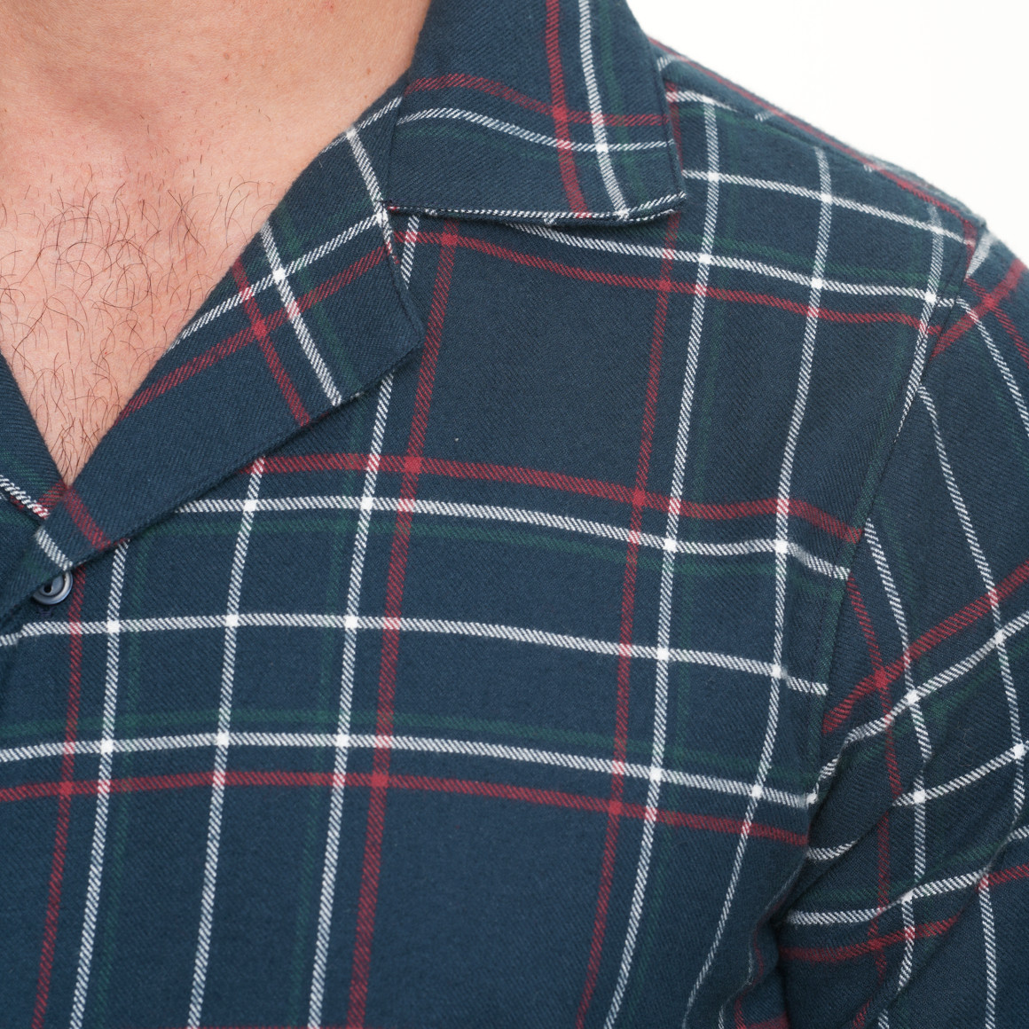 Herren Schlafanzug mit Karo-Muster