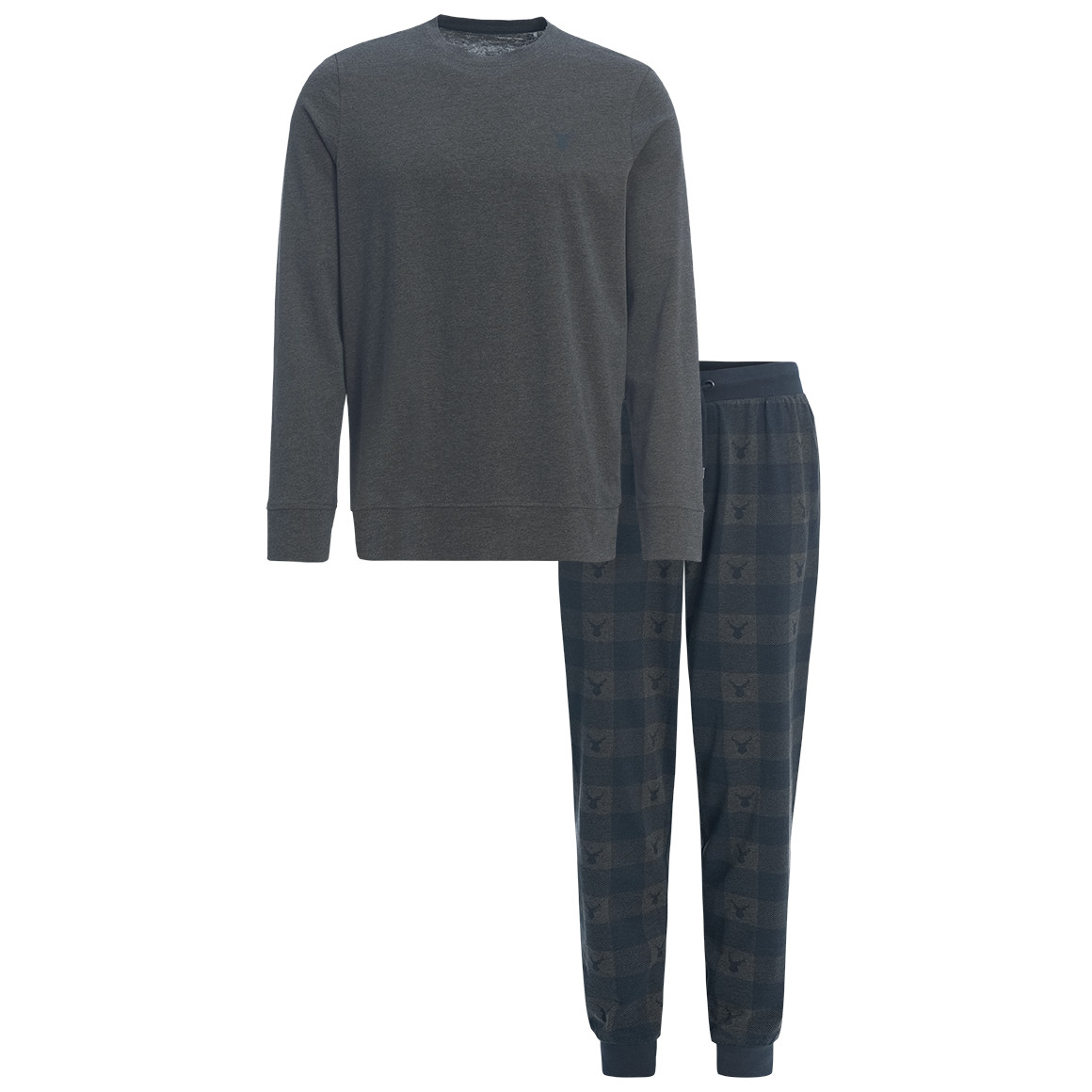 Herren Schlafanzug mit Baumwolle