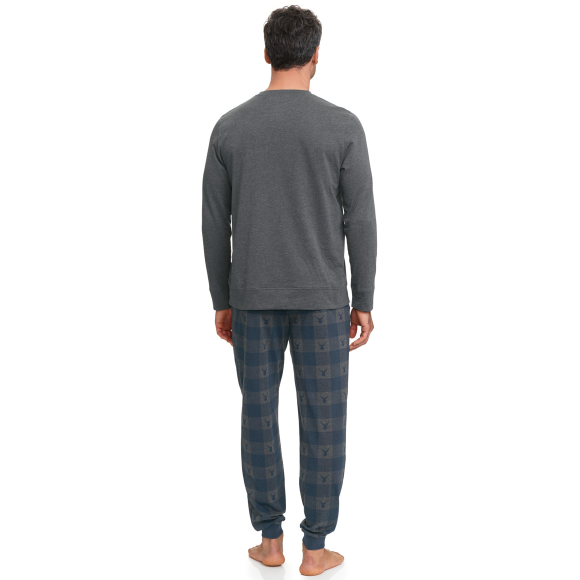 Herren Schlafanzug mit Baumwolle