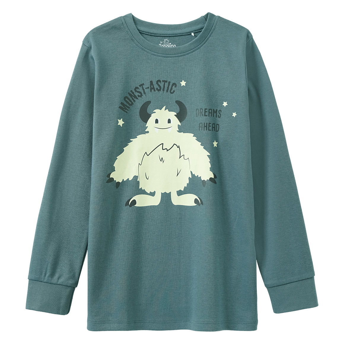 Kinder Schlafanzug mit leuchtendem Print