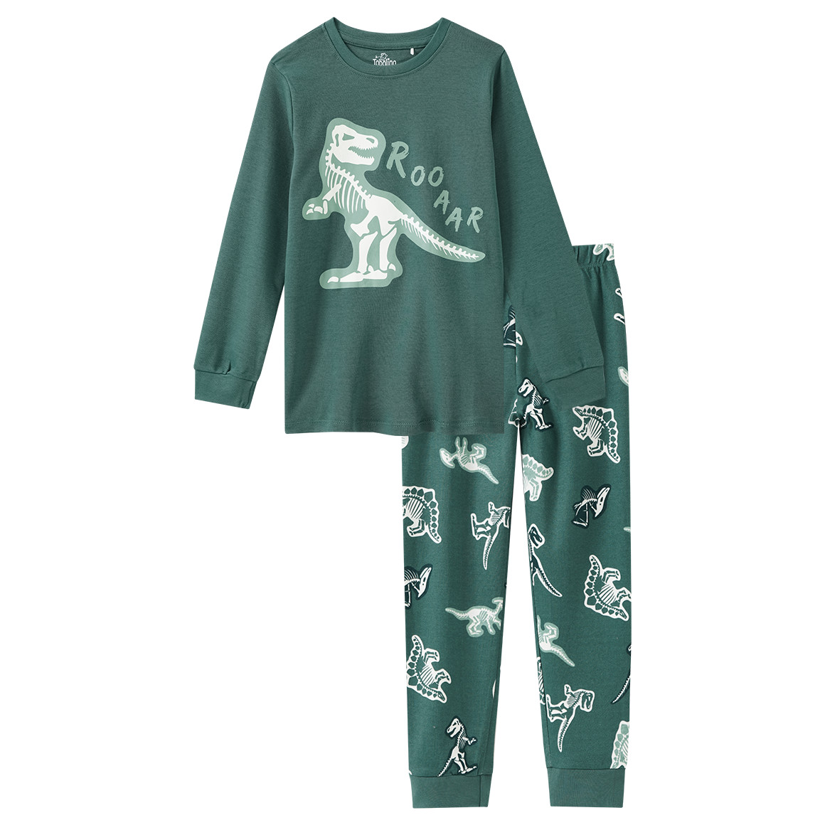 Jungen Schlafanzug mit leuchtendem Print