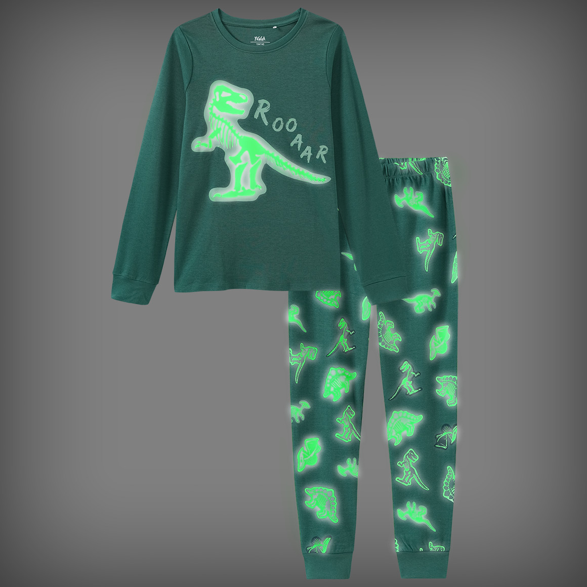 Pyjama's voor jongens met felle print