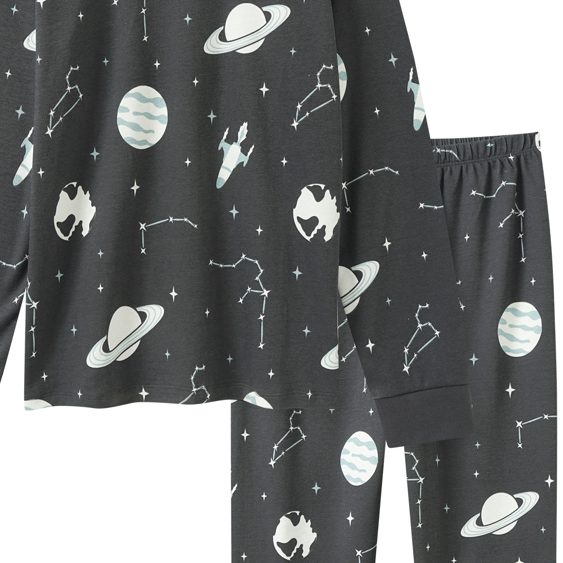 Kinder Schlafanzug mit leuchtendem Print