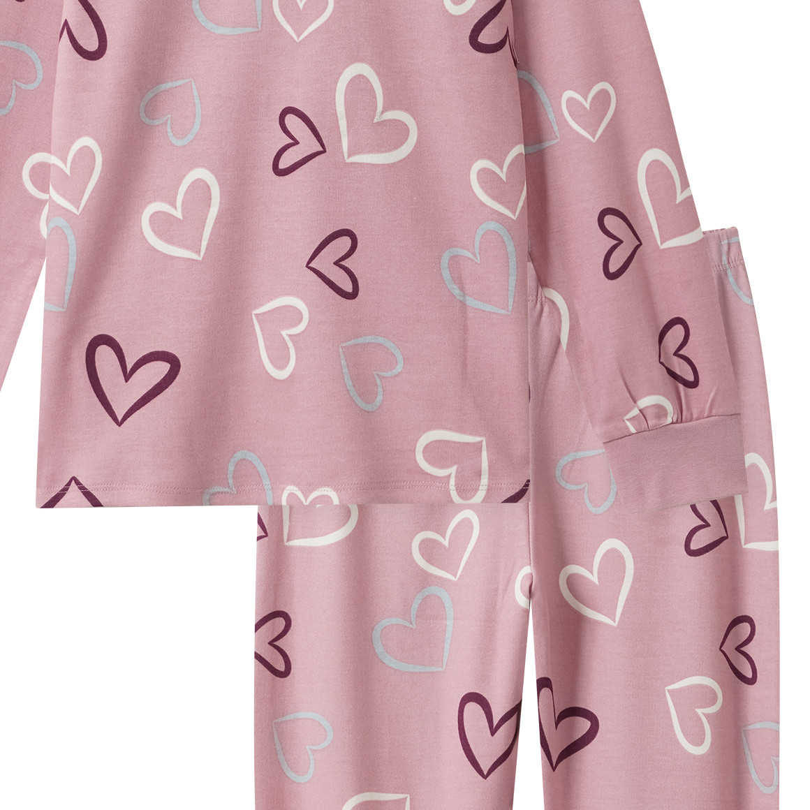 Mädchen Schlafanzug mit leuchtendem Print