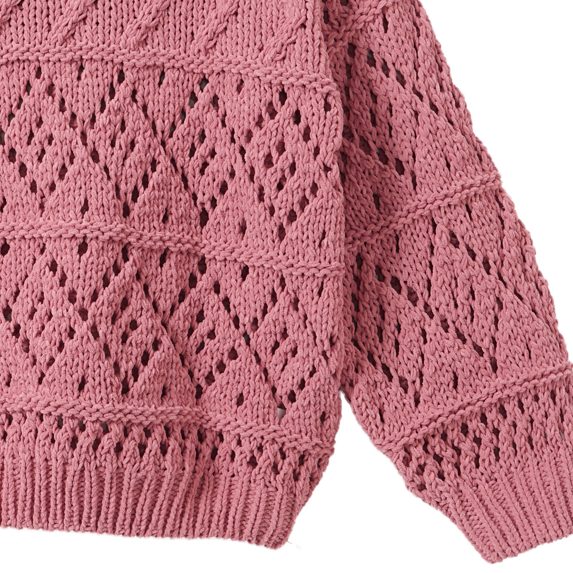 Trui van chenillegaren voor meisjes