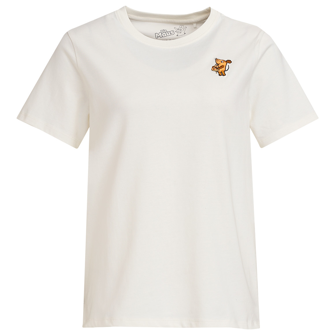 Die Maus T-Shirt mit Stickerei