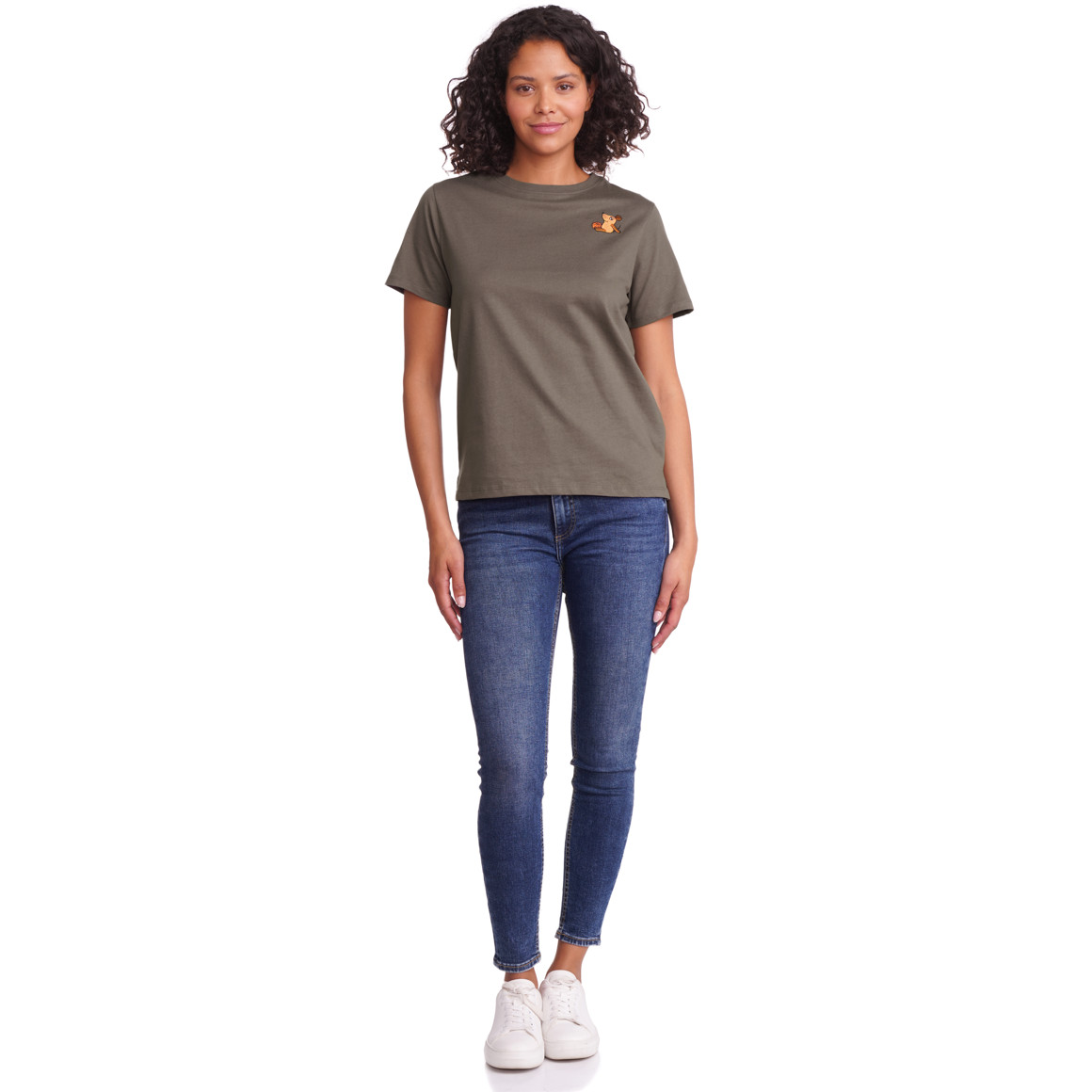 Die Maus T-Shirt mit Stickerei