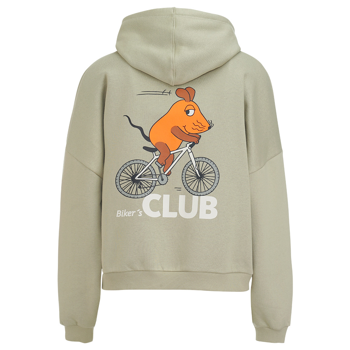 'Die Maus'-hoodie met rugprint