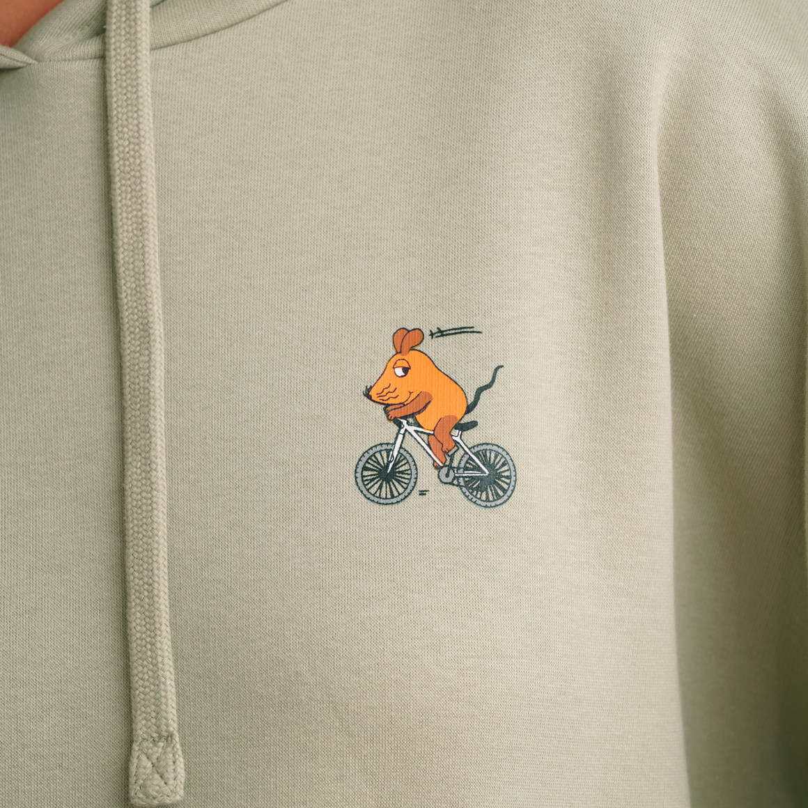 'Die Maus'-hoodie met rugprint