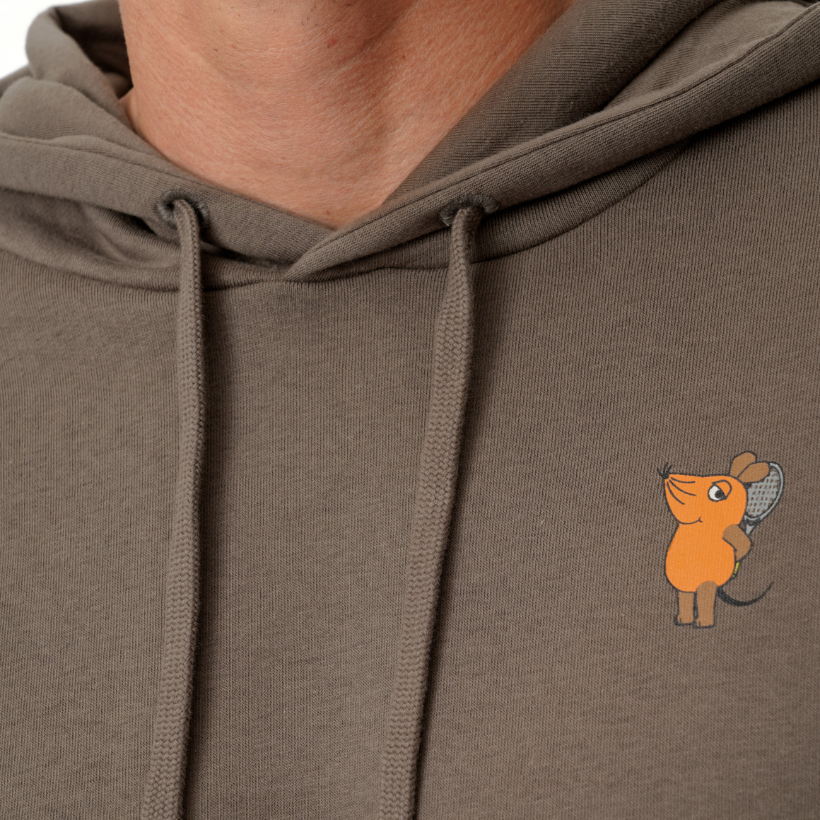 Die Maus Hoodie mit Rücken-Print